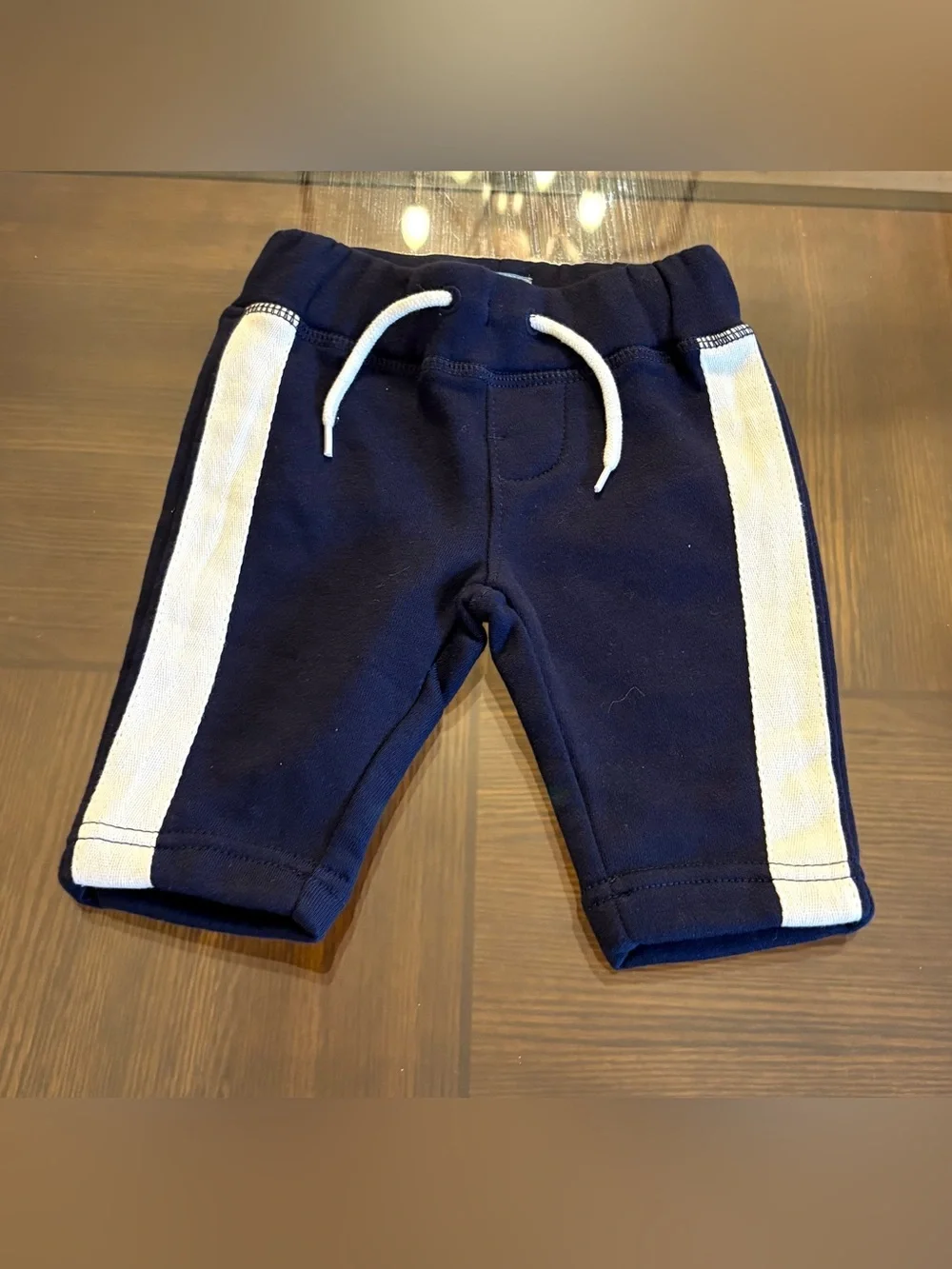 Baby gap navy blue jogger pants size 0-3